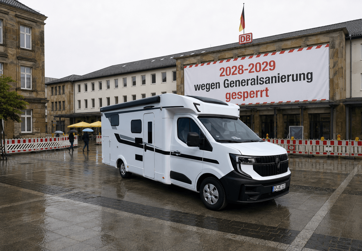 Wohnmobil statt Bahn: Die innovative Lösung von Camper Tim für entspanntes Reisen