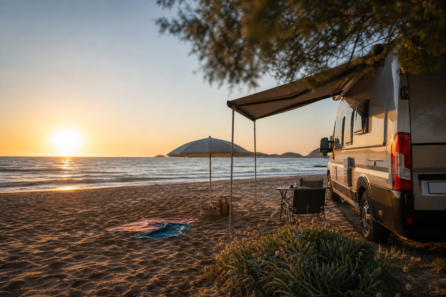 Spontan das schöne Wetter mit dem Camper genießen - unbeschwerte Tage auf vier Rädern